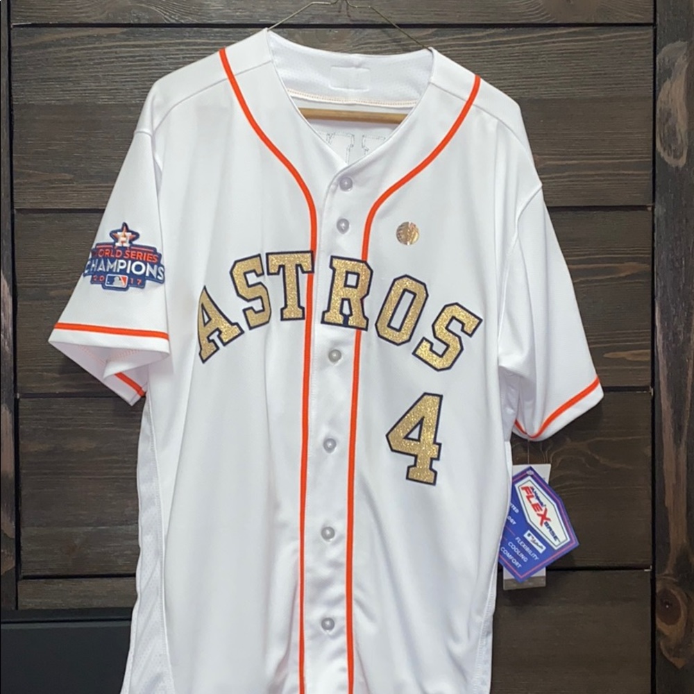 Astros Jersey World Series 17 Springer